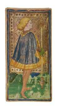 Carta da Tarocco: Fante di bastoni